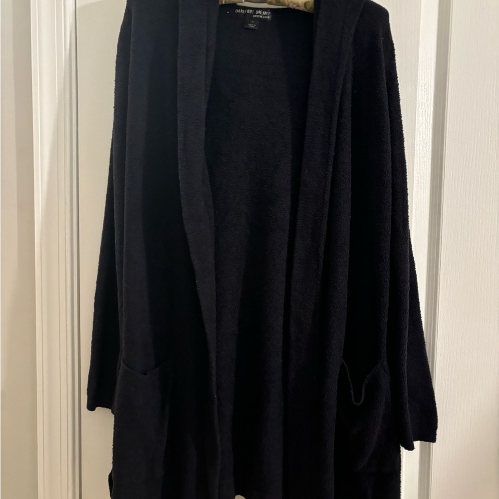 Barefoot Dreams Hooded Cardigan Size M